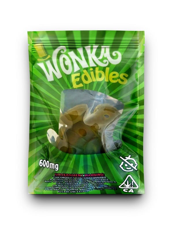 THC Wonka Gummies Apple